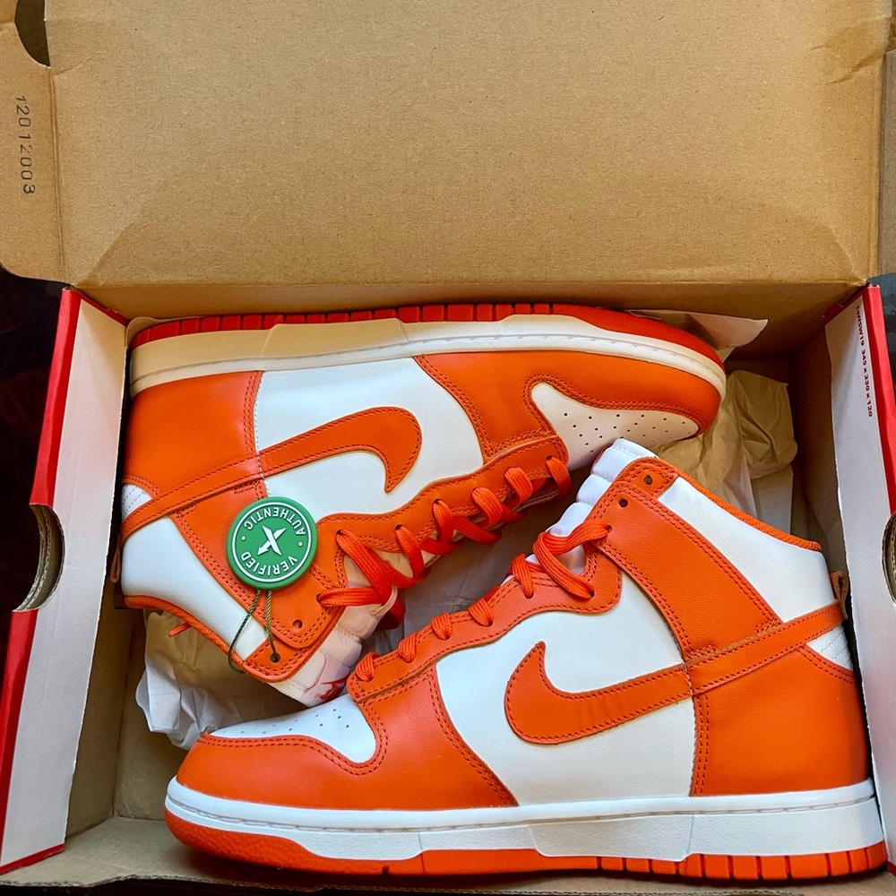 Nike Dunk High Syracuse (2021) Men’s size 10